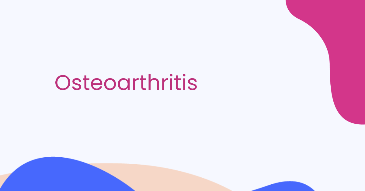 Osteoarthritis